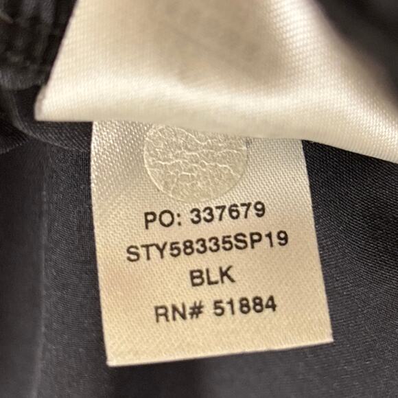 Patagonia Fleetwith Dress Small Black Sleeveless V-Neck Drawstring Waist Summer - Picture 12 of 13